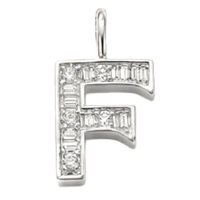 Pendente Elements in Oro bianco Diamante EPFF14137.002
